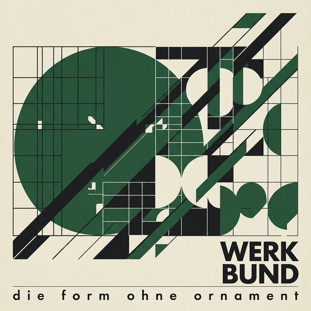 Gran Composición de Barrido Bauhaus por Nano Banana